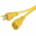 American Imaginations 590.55 in. Yellow Plastic Single Outlet AI-37257